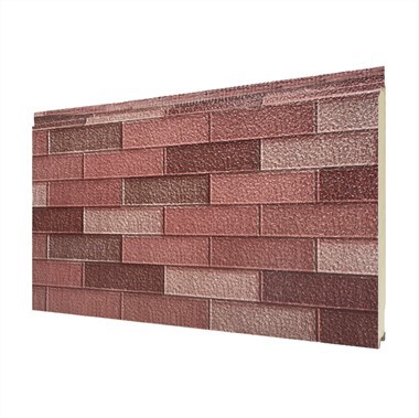 Rød isoleringsplade